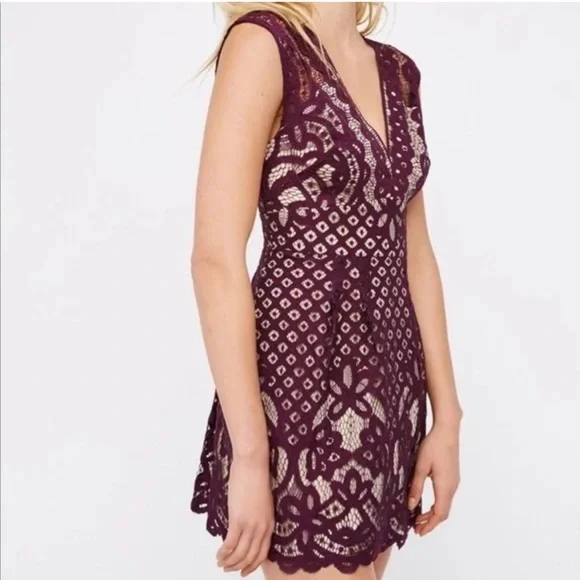 Free people lace T back size 2 - Picture 3 of 3